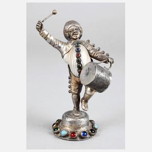 Silberfigur venezianischer Trommler
