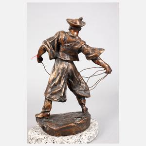 Janos Pasztor, ungarischer Lassowerfer