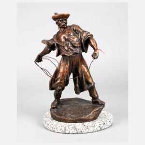 Janos Pasztor, ungarischer Lassowerfer