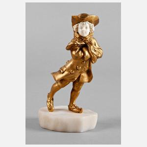 Eugène Bernoud, Chryselephantine Schlittschuhläufer