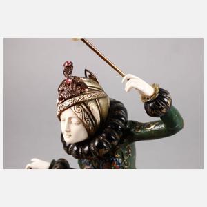 Gustav Schmidt-Cassel, Chryselephantine Tamburintänzerin