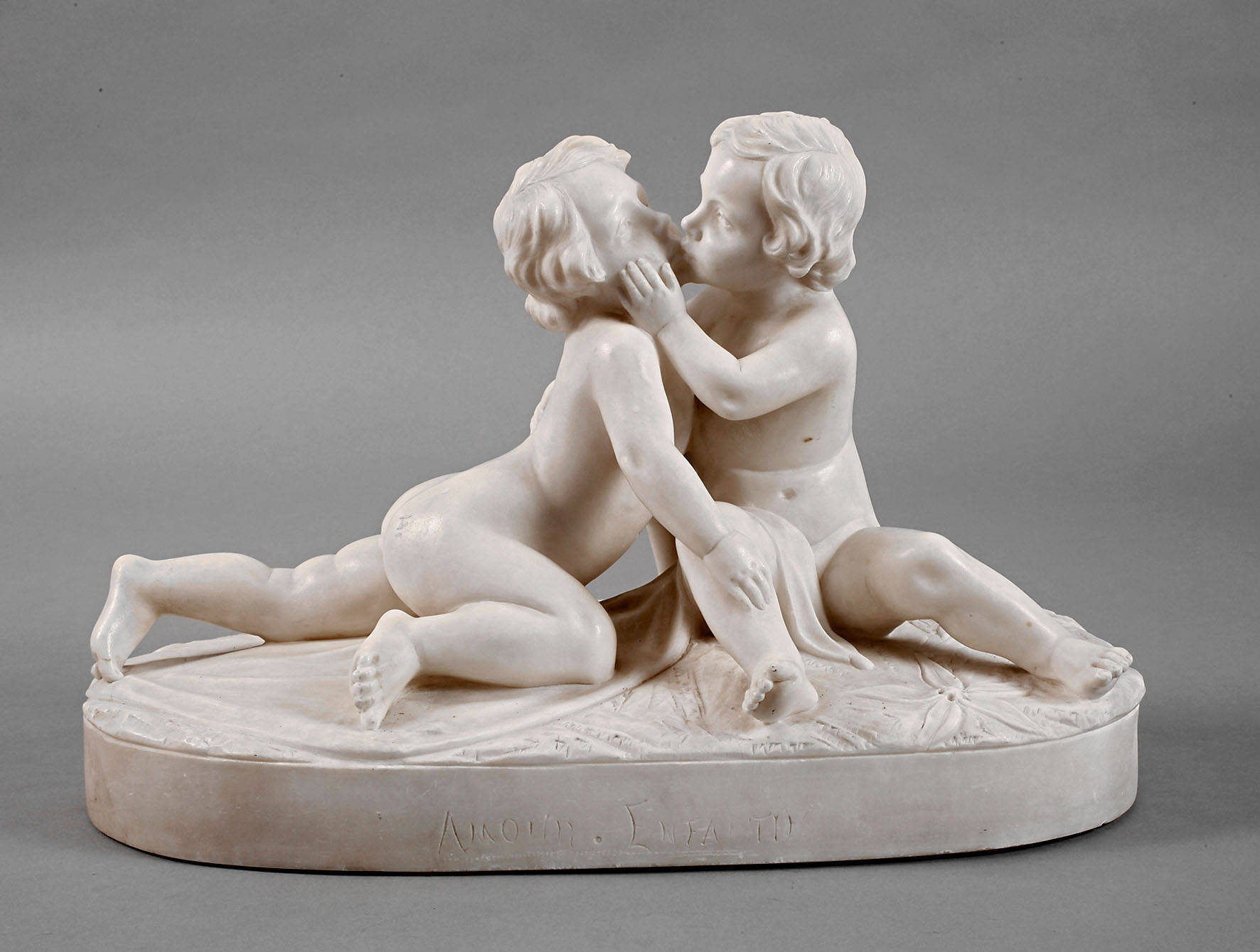 A. Meloni Kinderpaar ”Amour Enfantin”