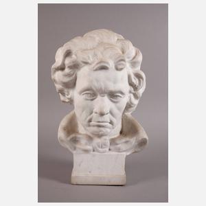 Monogrammist EE, Büste Ludwig van Beethoven