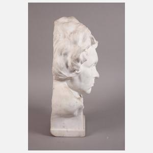 Monogrammist EE, Büste Ludwig van Beethoven