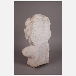 Monogrammist EE, Büste Ludwig van Beethoven