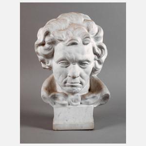 Monogrammist EE, Büste Ludwig van Beethoven