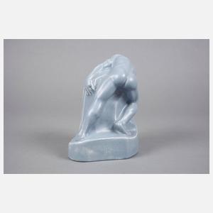 Monogrammist P.M., Sphinx mit Männerakt