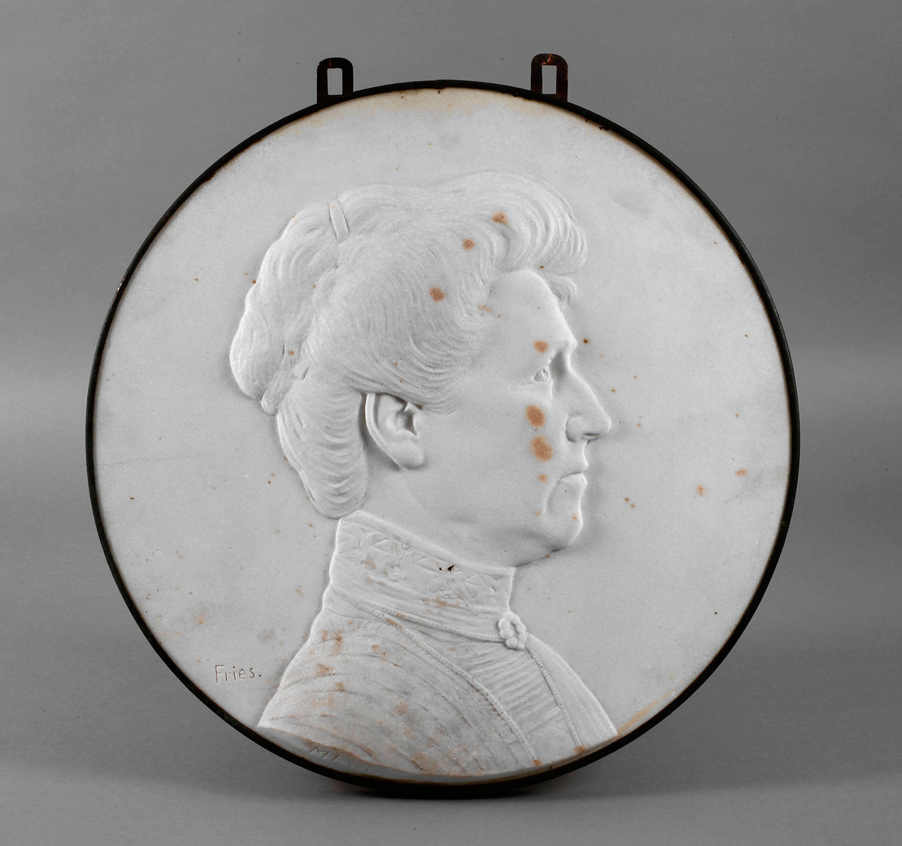 Großes Wandrelief Marmor