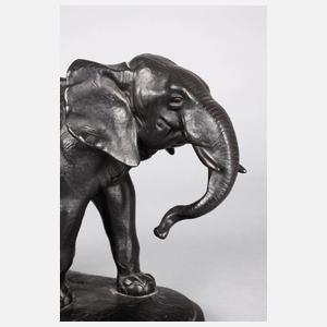 Afrikanischer Elefant Eisenguss