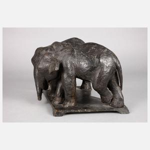 Hermann Geibel, Elefantenpaar