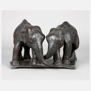 Hermann Geibel, Elefantenpaar