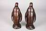 Pinguine als Brunnenfiguren