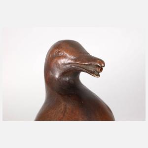 Pinguine als Brunnenfiguren