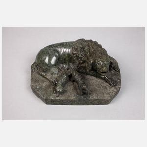 Säugende Hündin Serpentin