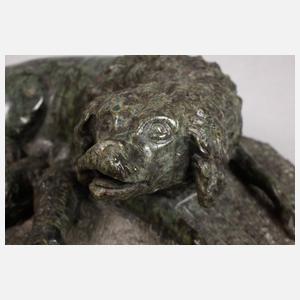 Säugende Hündin Serpentin