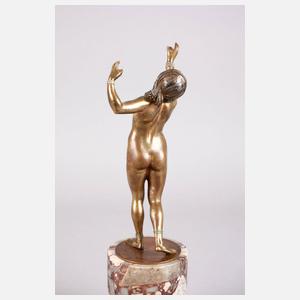 Bruno Zach, Wiener mechanische Bronze Kastagnettentänzerin