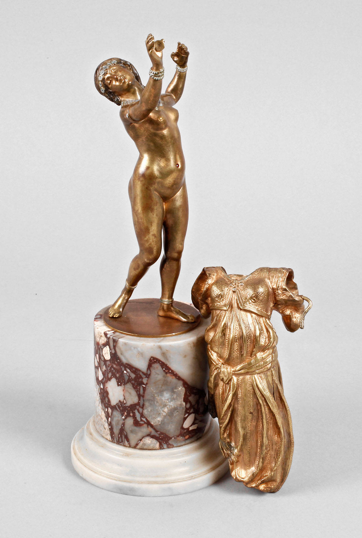 Bruno Zach, Wiener mechanische Bronze Kastagnettentänzerin