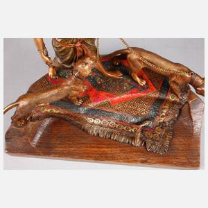 Franz Xaver Bergmann, Wiener Bronze Orientalin