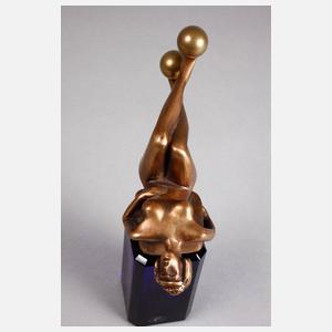 Bernhard Paul, figürlicher Parfumflakon ”Die Artistin meiner Träume”