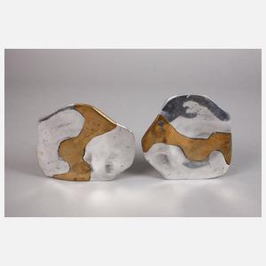 David Marshall paar abstrakte Buchstützen