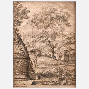 Abraham Genoels, Römischer Park