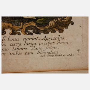 Johann Georg Hertel, Die Elemente