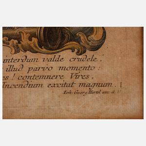 Johann Georg Hertel, Die Elemente