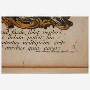 Johann Georg Hertel, Die Elemente