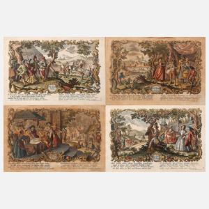 Johann Georg Hertel, Die Elemente