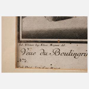 Johann Matthias Steidlin, Barockgarten Lustschloss Favorite