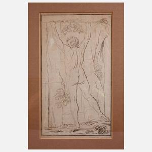 Paar Männerrückenakte