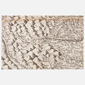 Johann Christoph Hurter, Deutschlandkarte 1625