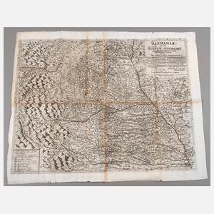 Johann Christoph Hurter, Deutschlandkarte 1625