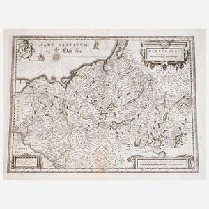 Johannes Janssonius, Karte Mecklenburg