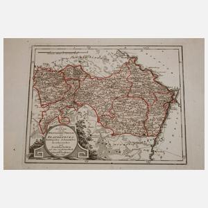 Franz Johann Joseph von Reilly, Vier Karten