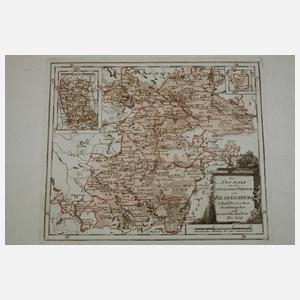 Franz Johann Joseph von Reilly, Vier Karten