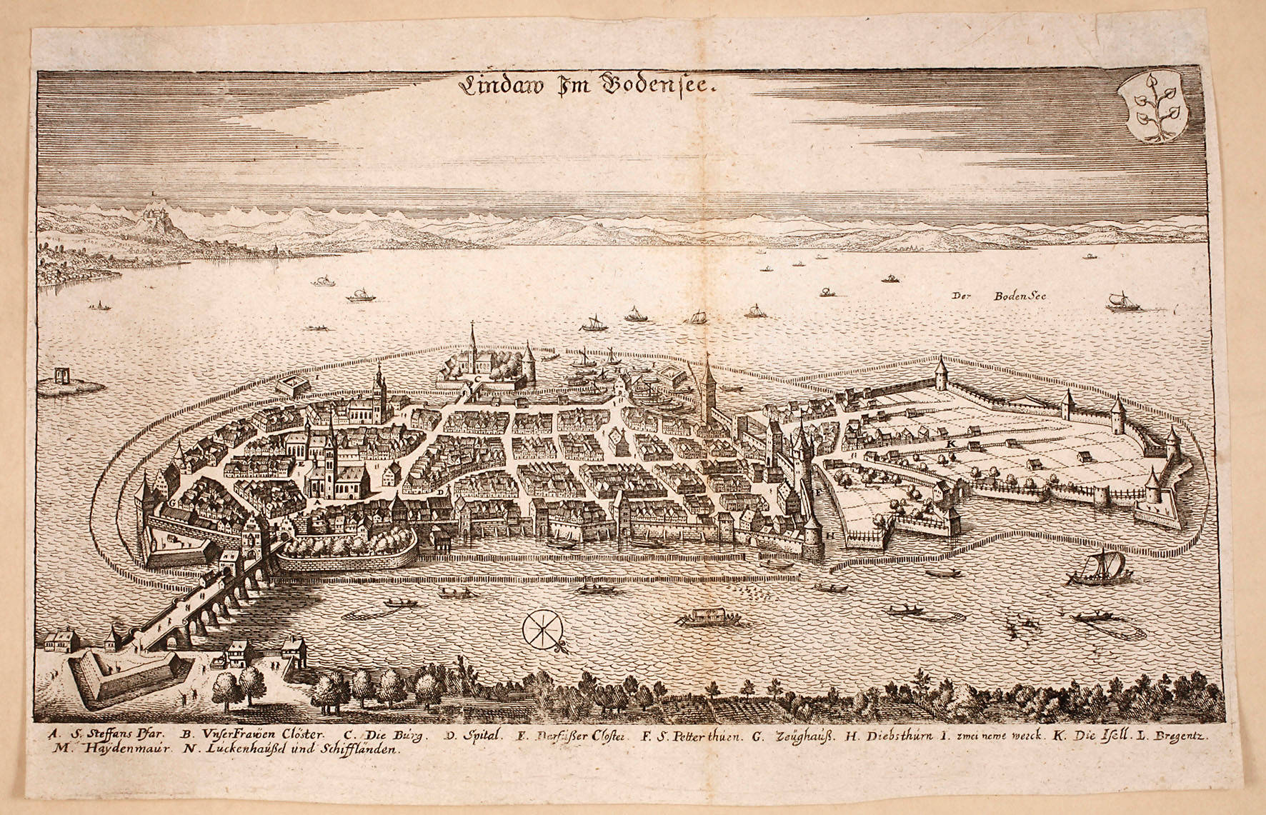 Matthäus Merian der Ältere, Lindau im Bodensee