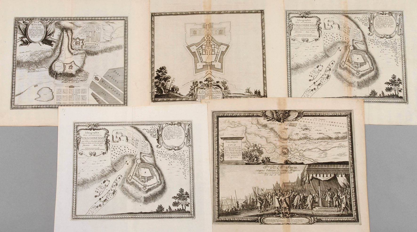 Samuel von Pufendorf, Fünf Belagerungspläne