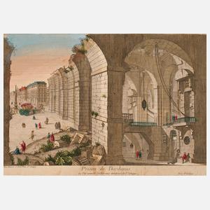 Guckkastenblatt ”Prison de Dardanus”