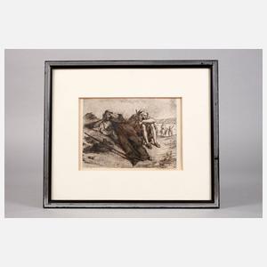 Eugène Delacroix, Rastende Araber
