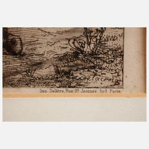 Eugène Delacroix, Rastende Araber