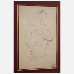 Auguste Rodin, Damenakte