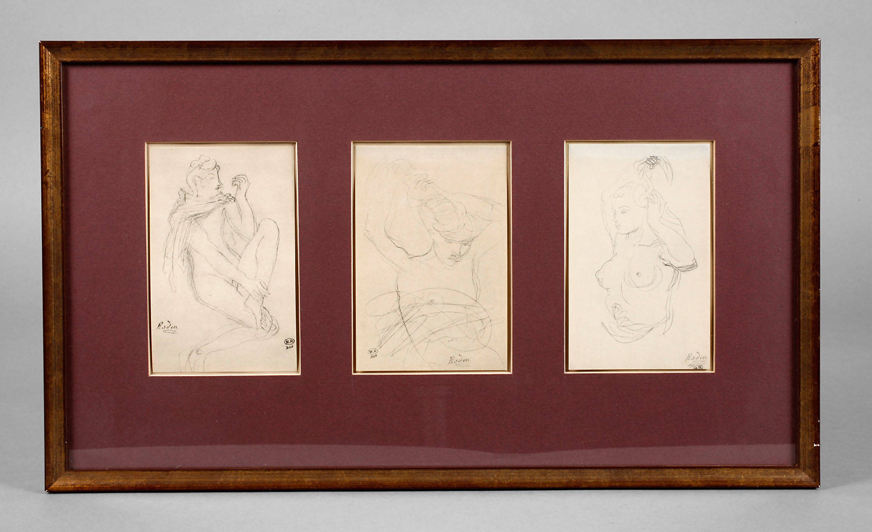 Auguste Rodin, Damenakte