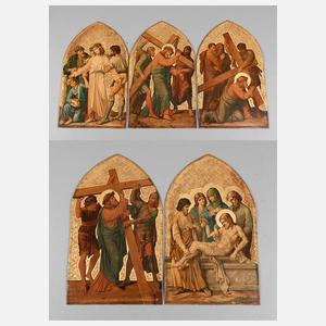 Fünf Szenen aus dem Leben Christi