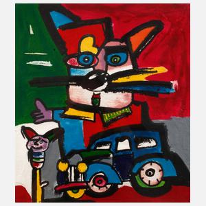 Otmar Alt, Kater und Auto