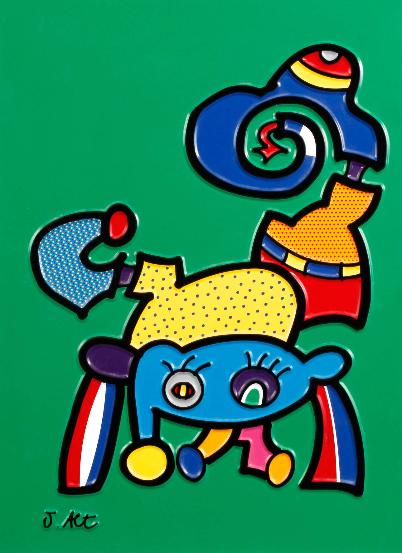 Otmar Alt, Prägebild Skorpion