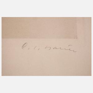 Carl Josef Bauer, Sitzender Akt