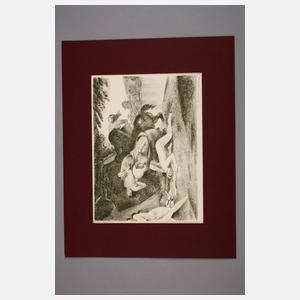 Emil Cardinaux, ”Der Raub der Sabinerinnen”