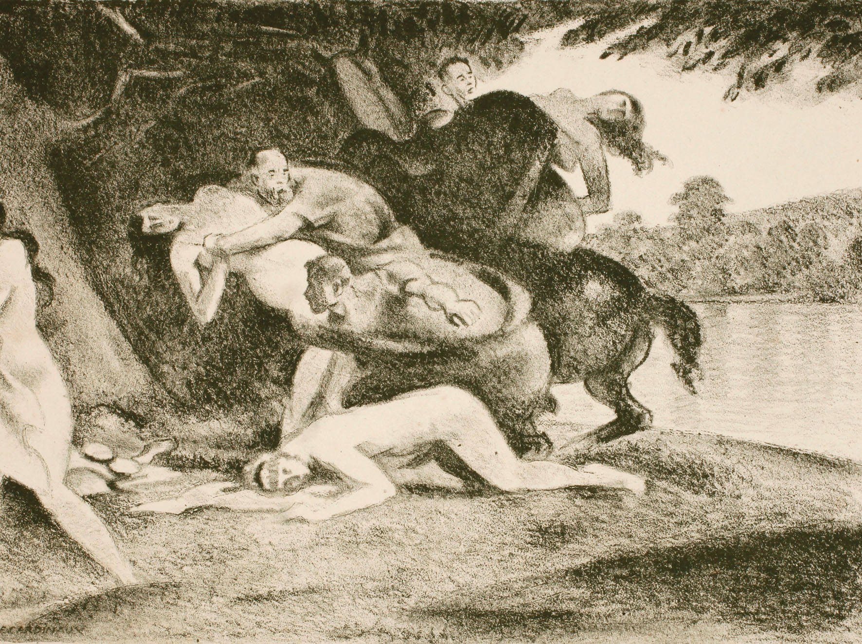 Emil Cardinaux, ”Der Raub der Sabinerinnen”