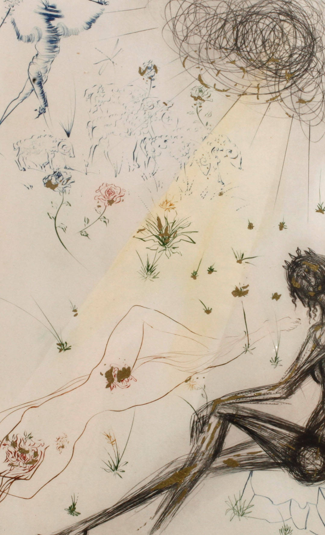 Salvador Dali, attr., ”Die Schafherde”